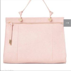 Foley and Corinna satchel pink Vegan